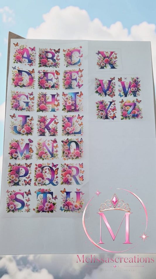 Stickers sleutelhanger/bakje 24
