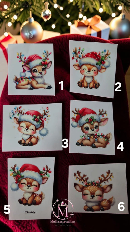 Kerststickers mok of kerstbal 3