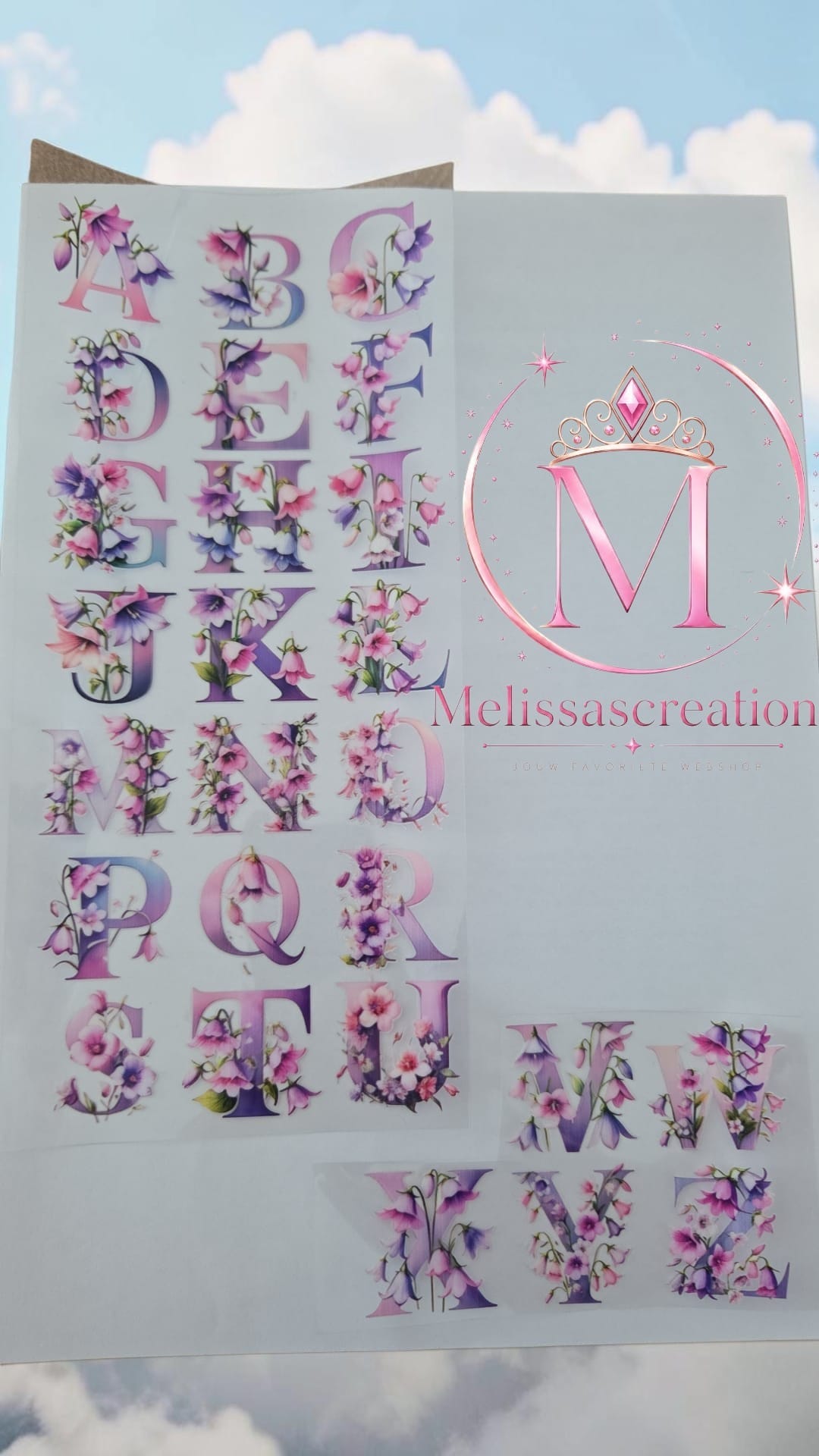 Stickers sleutelhanger/bakje 27