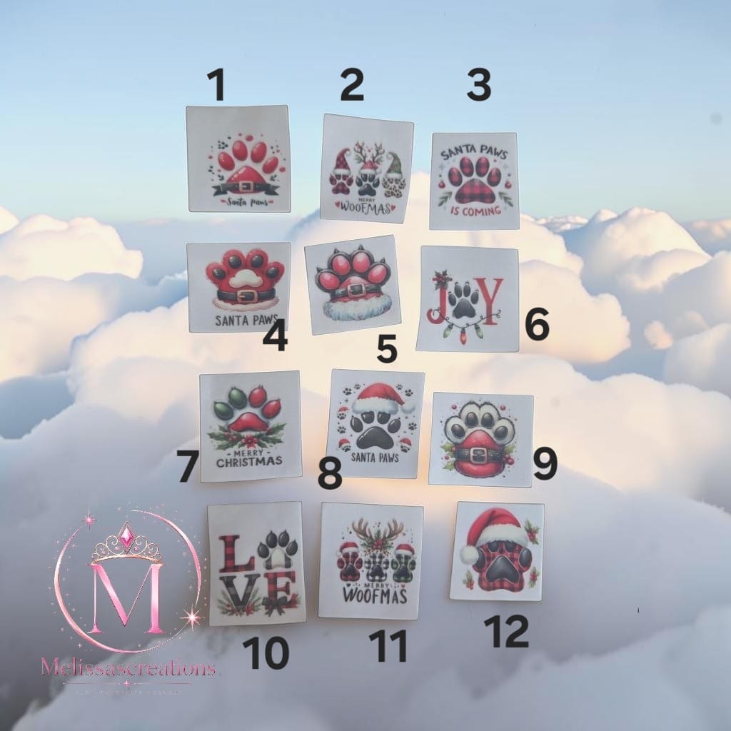 Kerststickers mok of kerstbal 1