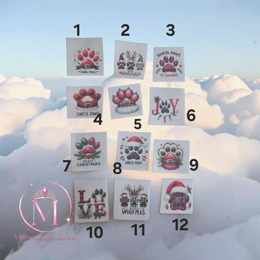 Kerststickers mok of kerstbal 1