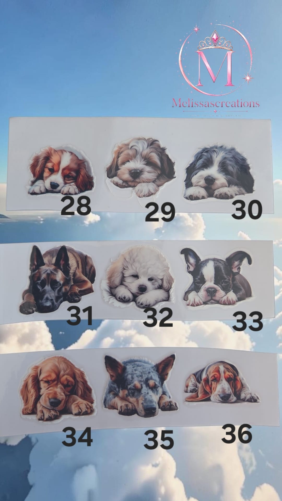 Stickers sleutelhanger/bakje 8