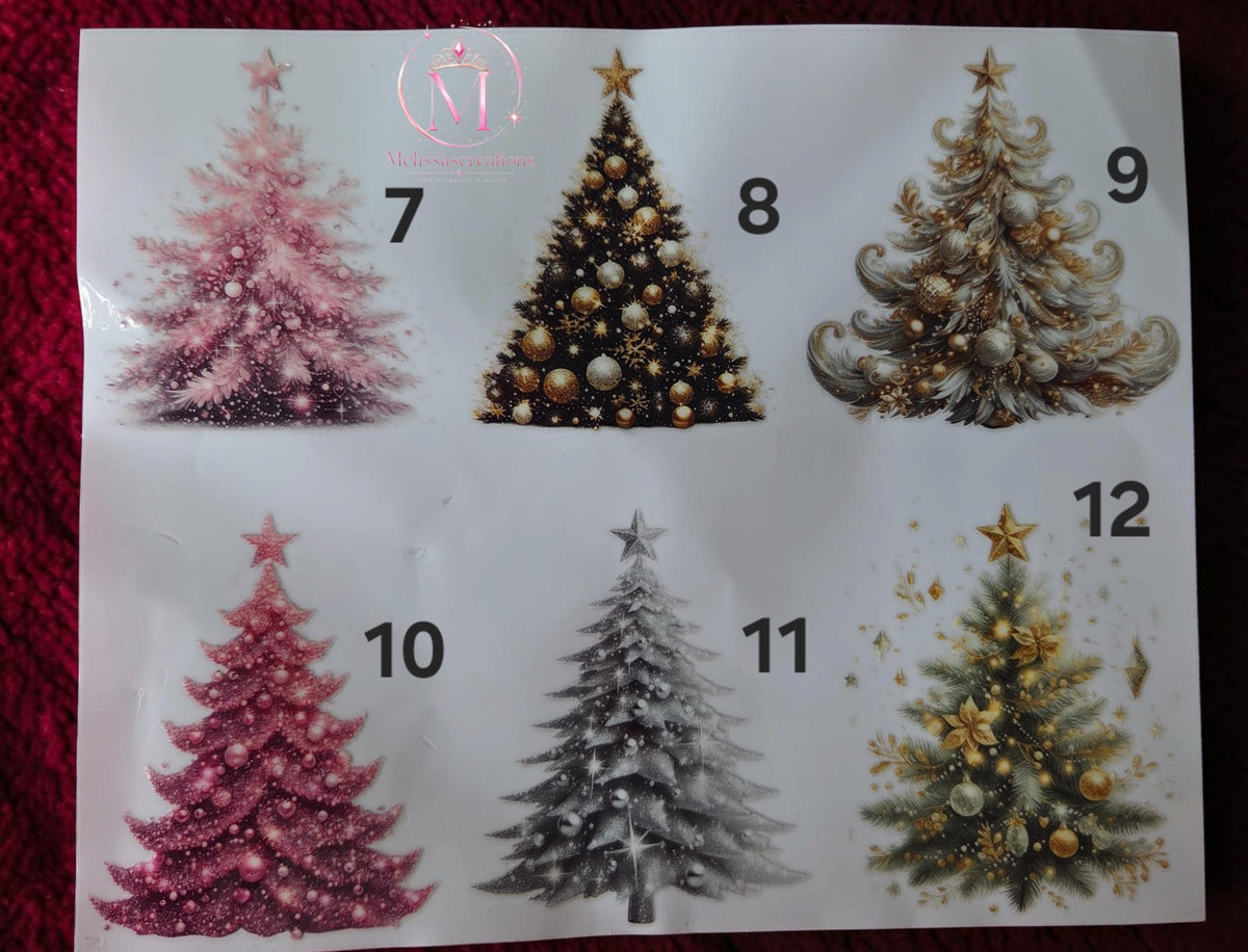 Kerststickers mok of kerstbal 5