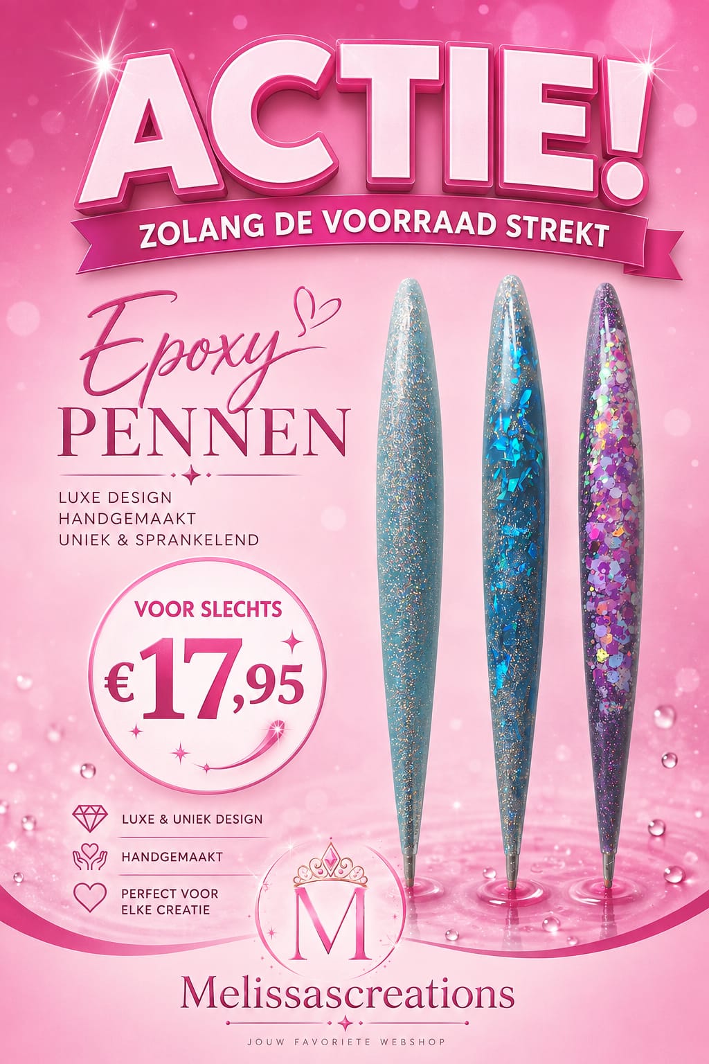 Actie epoxy pen!