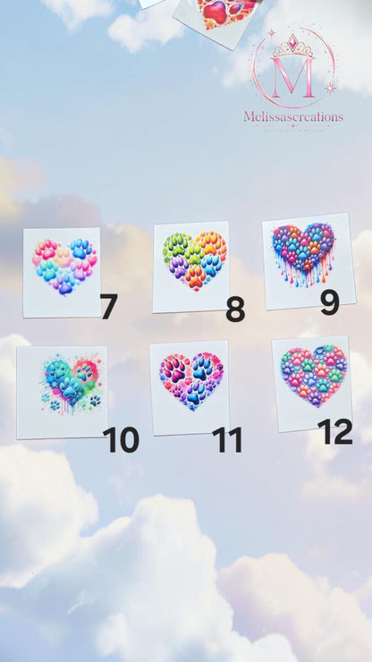 Stickers sleutelhanger/bakje 14