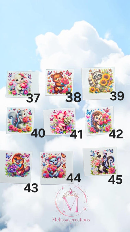Stickers sleutelhanger/bakje 11