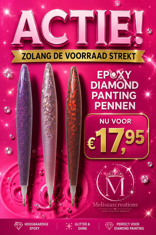 Actie epoxy diamond painting pen!