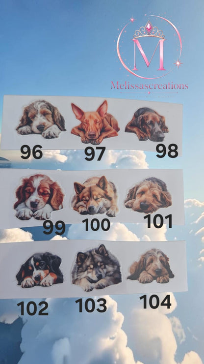 Stickers sleutelhanger/bakje 8