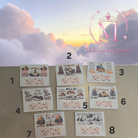 Cup stickers 2
