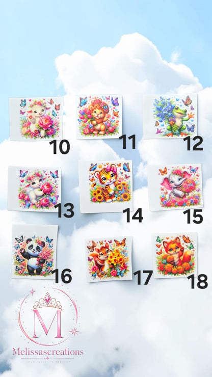 Stickers sleutelhanger/bakje 11