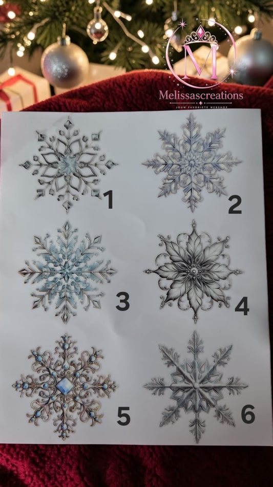 Kerststickers mok of kerstbal 2